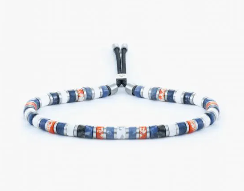 Pig &amp; Hen Brontide 4mm Adj Bracelet