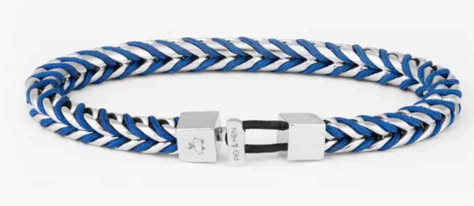 Pig &amp; Hen Men&#39;s Catena Foxtail Bracelet