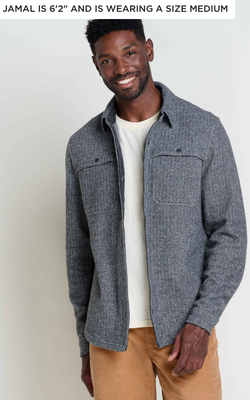 Toad & Co M's Kennicott Shirt Jacket Toad & Co M's Kennicott Shirt Jacket