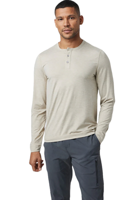 Vuori M&#39;s L/S Ease Performance Henley