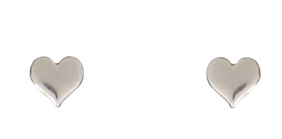 Bronwen Tiny Charm Heart Post Earrings