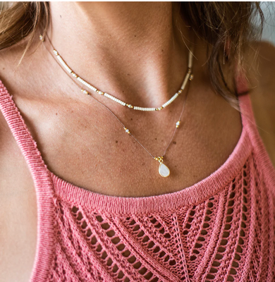 Bronwen Gemstone Necklace