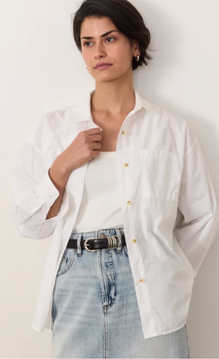 Marine Layer W&#39;s Gracey Oversized Shirt 