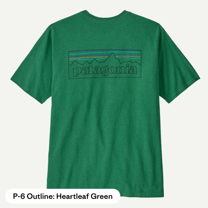 Patagonia M&#39;s P-6 Logo Responsibili Tee