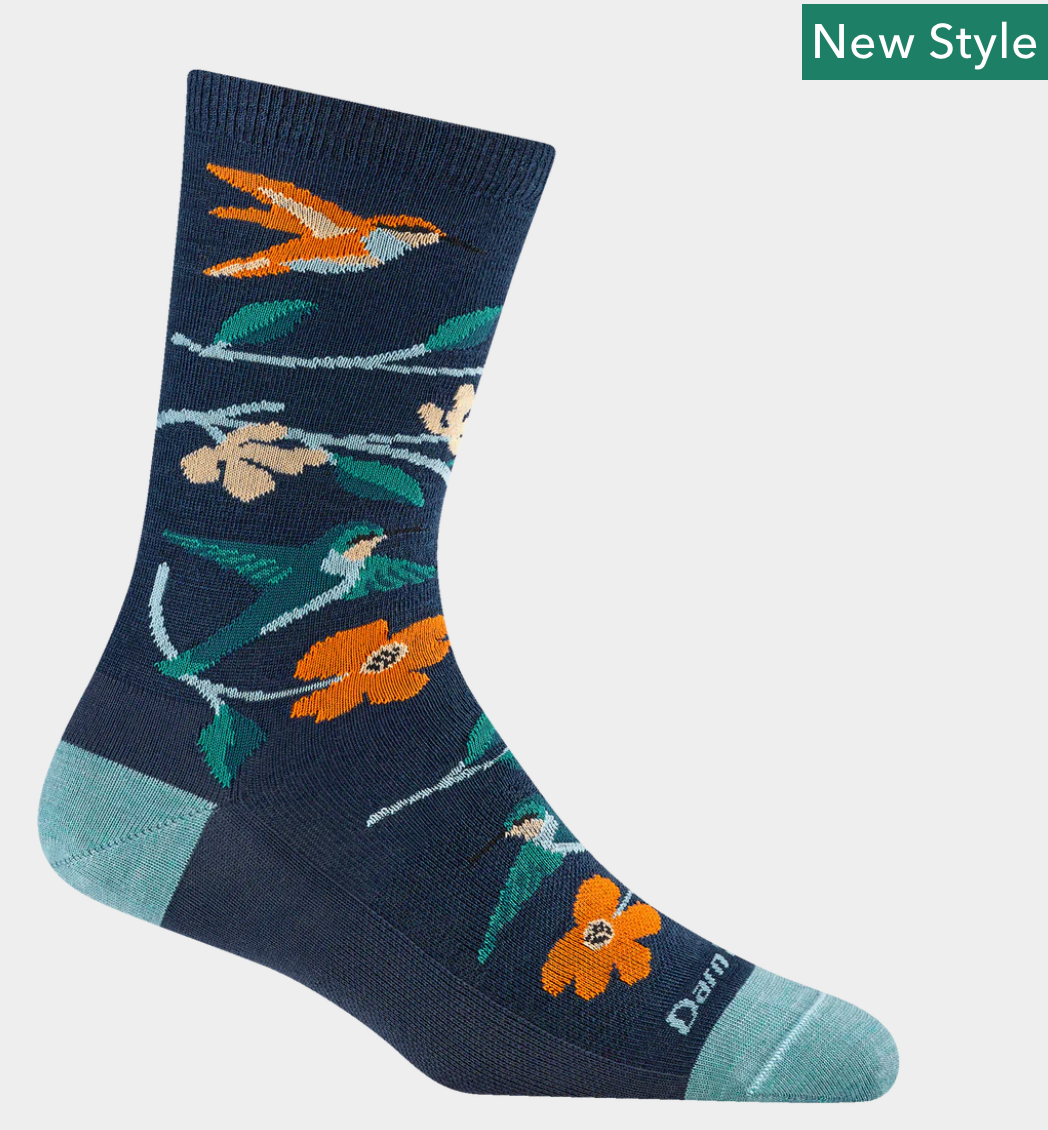Darn Tough W&#39;s Birds of a Feather Crew LW Lifestyle