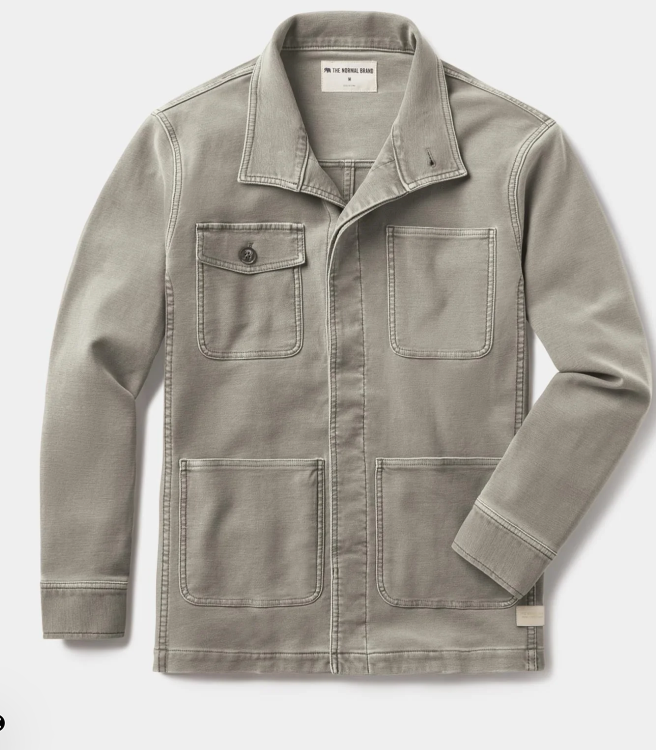 The Normal Brand M&#39;s Comfort Terry Chore Coat