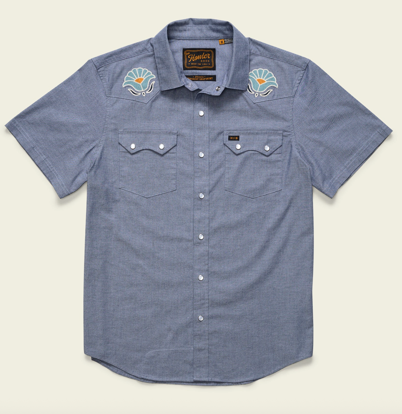 Howler Bros Crosscut Deluxe Snapshirt