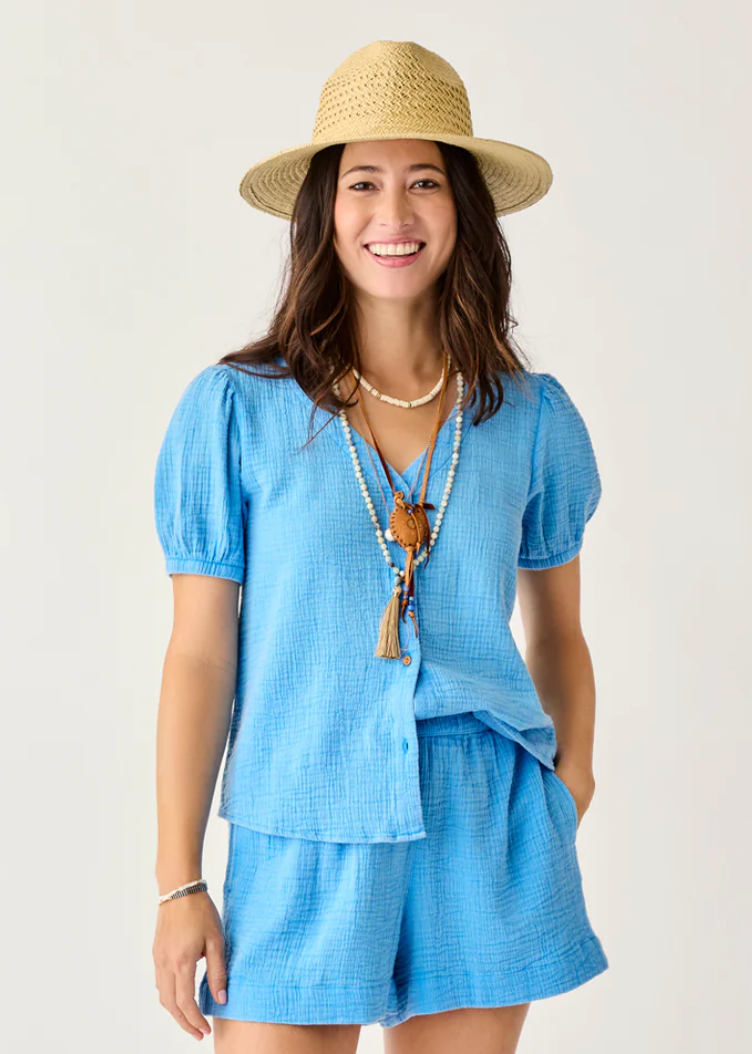 Carve Milo Gauze Top