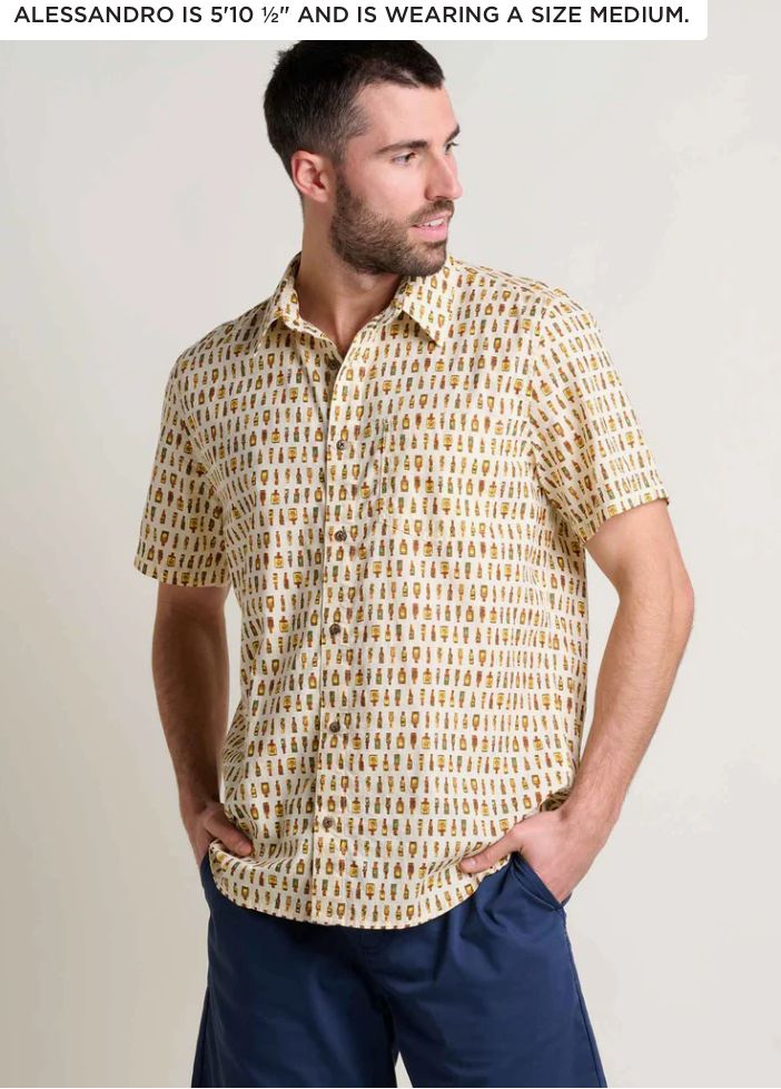 Toad &amp; Co. M&#39;s Fletch SS Shirt