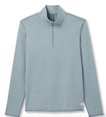 Vuori M&#39;s Ponto 1/2 Zip Mock Neck