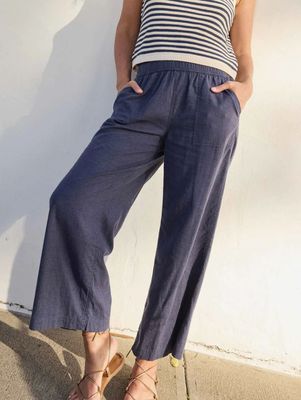 Toad &amp; Co. W&#39;s Taj Hemp Wide Leg Pant