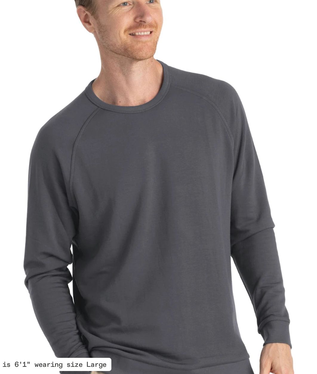 Free Fly M&#39;s Bamboo Lightweight Fleece Crew