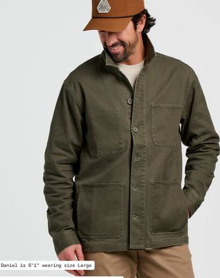 Free Fly M&#39;s Folly Twill Chore Coat