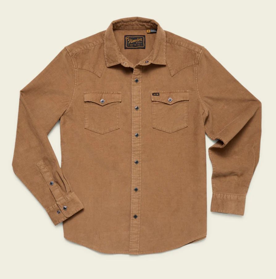 Howler Bros Banning Corduroy Snapshirt