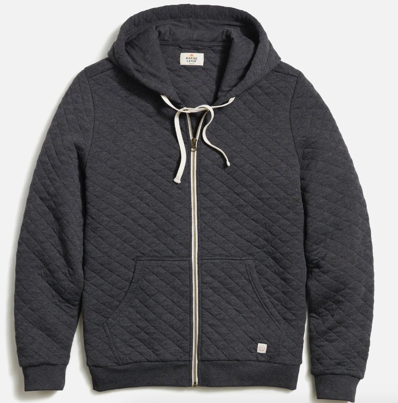Marine Layer W&#39;s Corbet Quilted Full Zip Hoodie