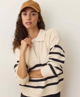 Marine Layer W&#39;s Berkeley Sweater Polo