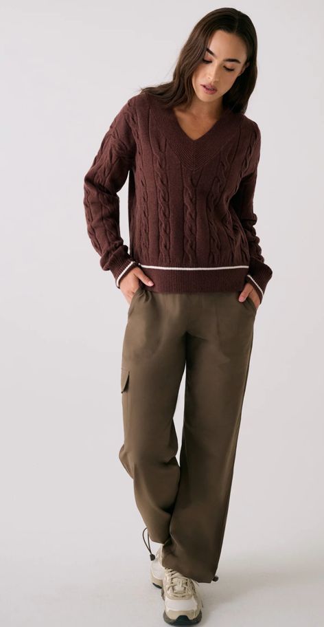 Lole Camila V Neck Sweater