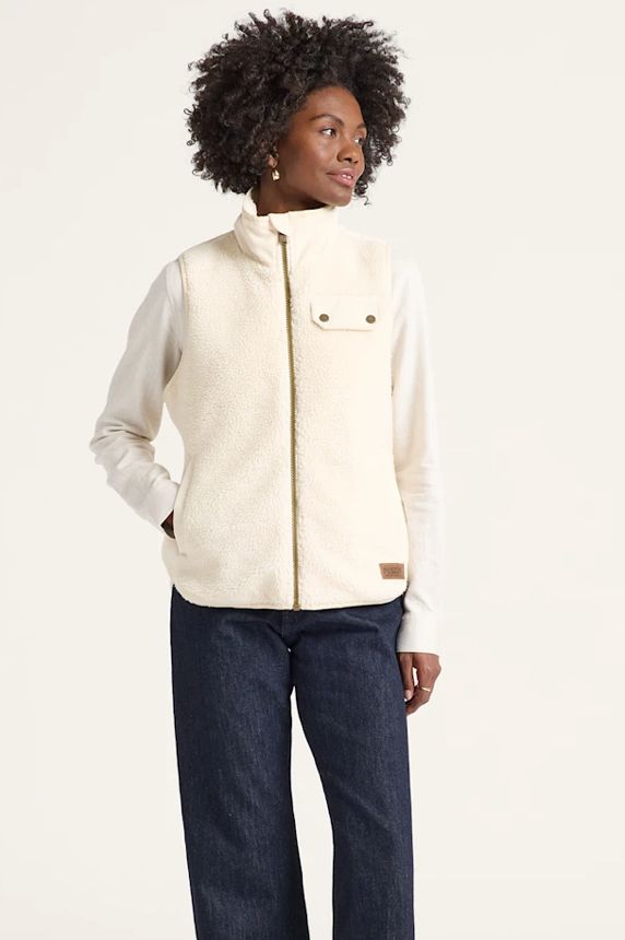 Pendleton W&#39;s Laurel Zip Front Berber Vest