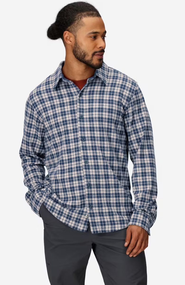 Marmot M&#39;s Alpine Haven Knit Flannel LS