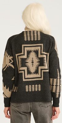 Pendleton W&#39;s Oversized Graphic Cardigan