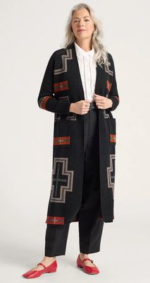 Pendleton W&#39;s Lambswool Duster Sweater