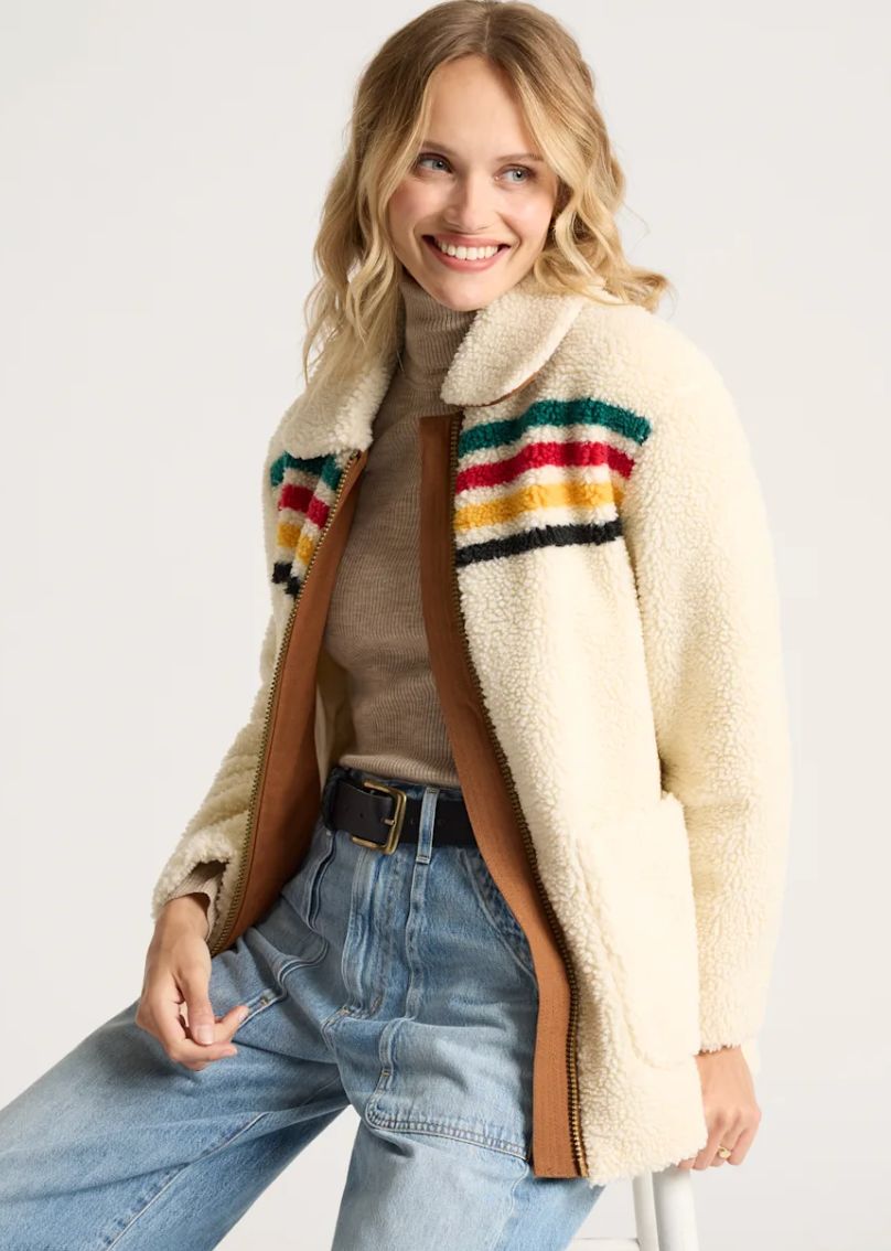 Pendleton W&#39;s Glacier Sunset Sherpa Fleece