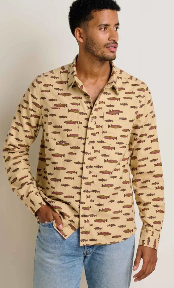 Toad &amp; Co. M&#39;s Pinevale LS Shirt