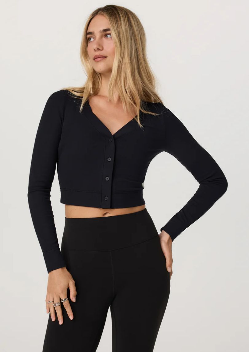Vuori W&#39;s L/S Pose Mini Cardigan