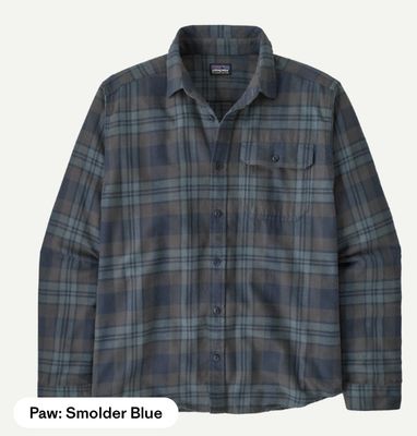 Patagonia M&#39;s LS LW Fjord Flannel Shirt