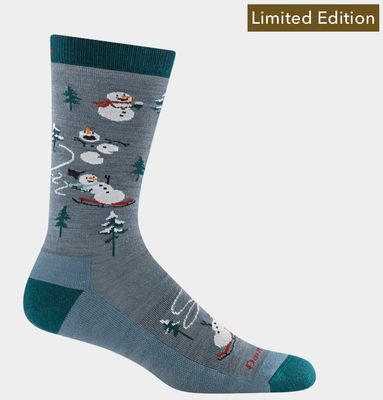 Darn Tough M&#39;s Sled Head LW Crew Lifestyle 6124