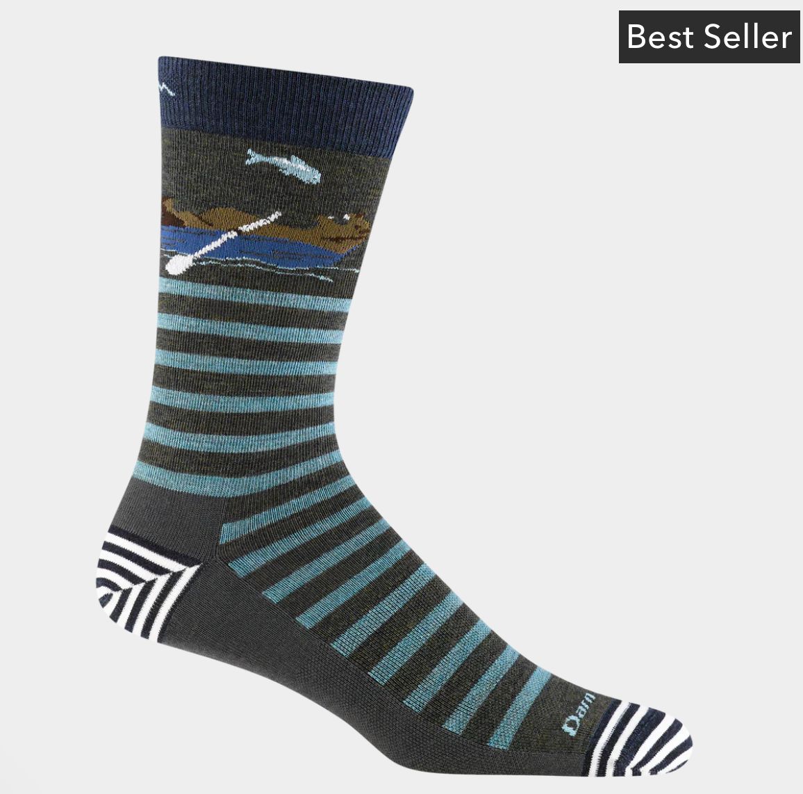 Darn Tough M's Animal Haus Crew LW Lifestyle Sock