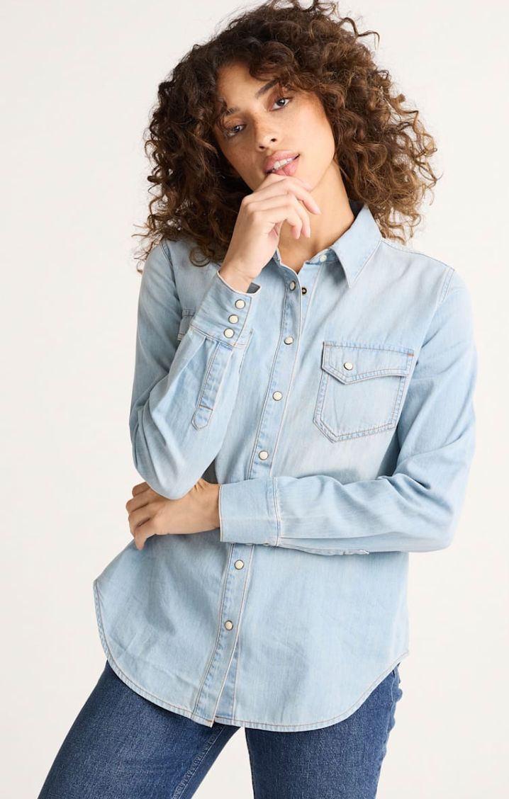 Pendleton W&#39;s Chambray Gambler Shirt