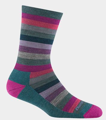 Darn Tough W&#39;s LW Stripe w/Cushion Crew