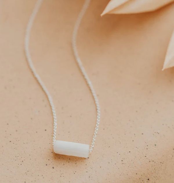 Hello Adorn Lotus Gemma Necklace Hello Adorn Lotus Gemma Necklace