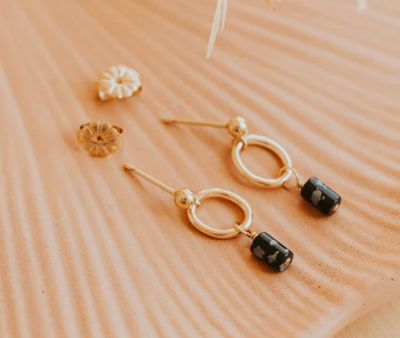 Hello Adorn Ash Saltwater Drops Earrings Hello Adorn Ash Saltwater Drops Earrings