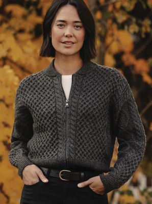 The Normal Brand W's Mixed Cableknit Bomber