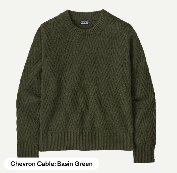 Patagonia Women's Recycled Wool Crewneck Sweater