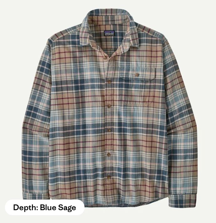 Patagonia M's LS LW Fjord Flannel Shirt