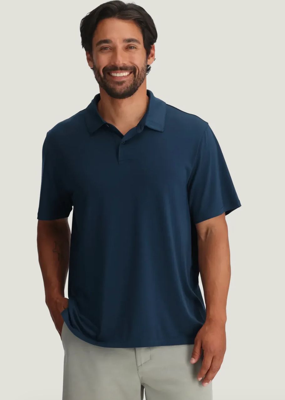 Free Fly M's Elevate Polo