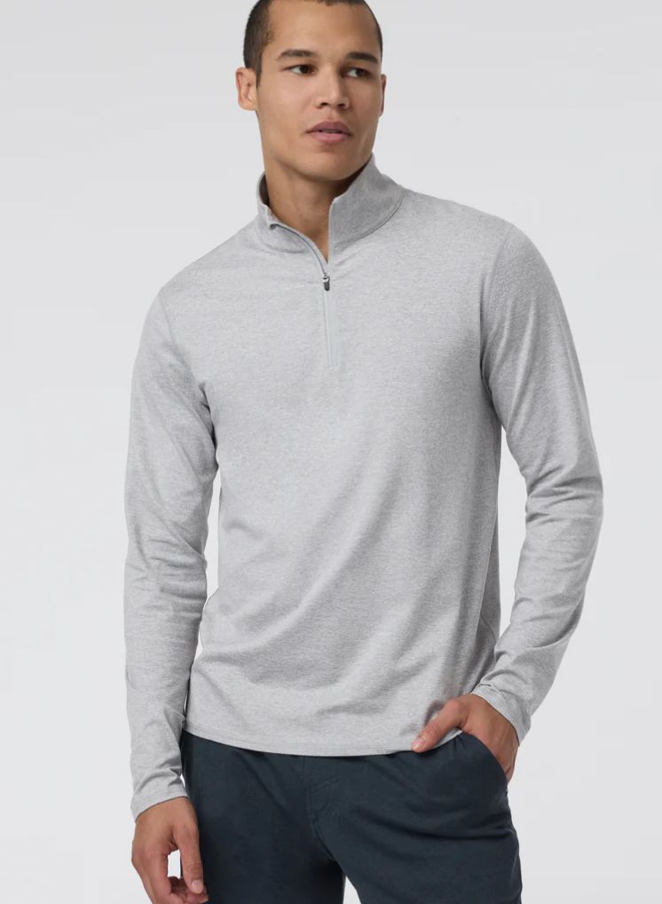 Vuori M's Ponto 1/2 Zip Mock Neck Vuori M's Ponto 1/2 Zip Mock Neck