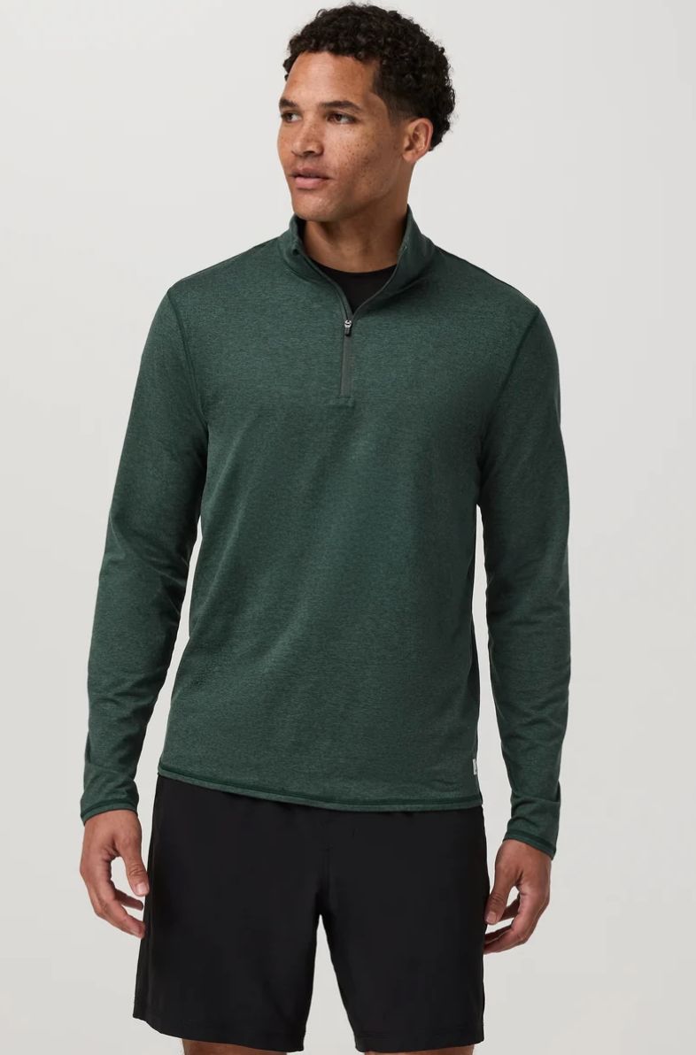 Vuori M's Ponto 1/2 Zip Mock Neck Vuori M's Ponto 1/2 Zip Mock Neck