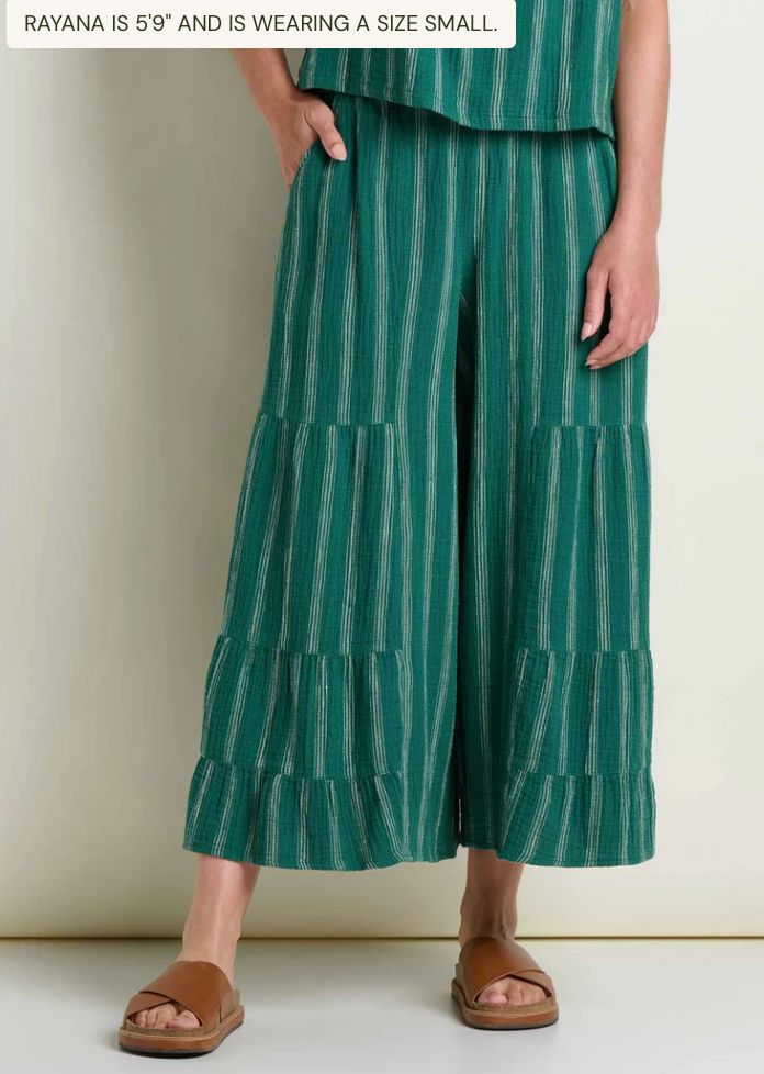 Toad &amp; Co. W's Tate Double Weave Palazzo Pant