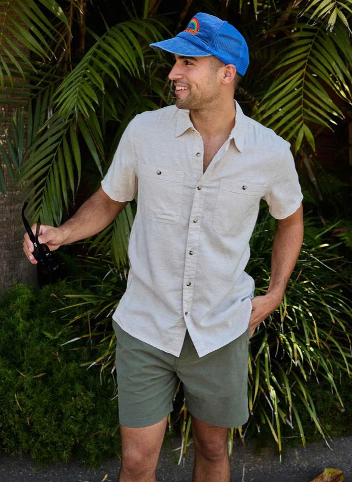 Toad & Co. M's Taj Hemp SS Shirt Toad & Co. M's Taj Hemp SS Shirt