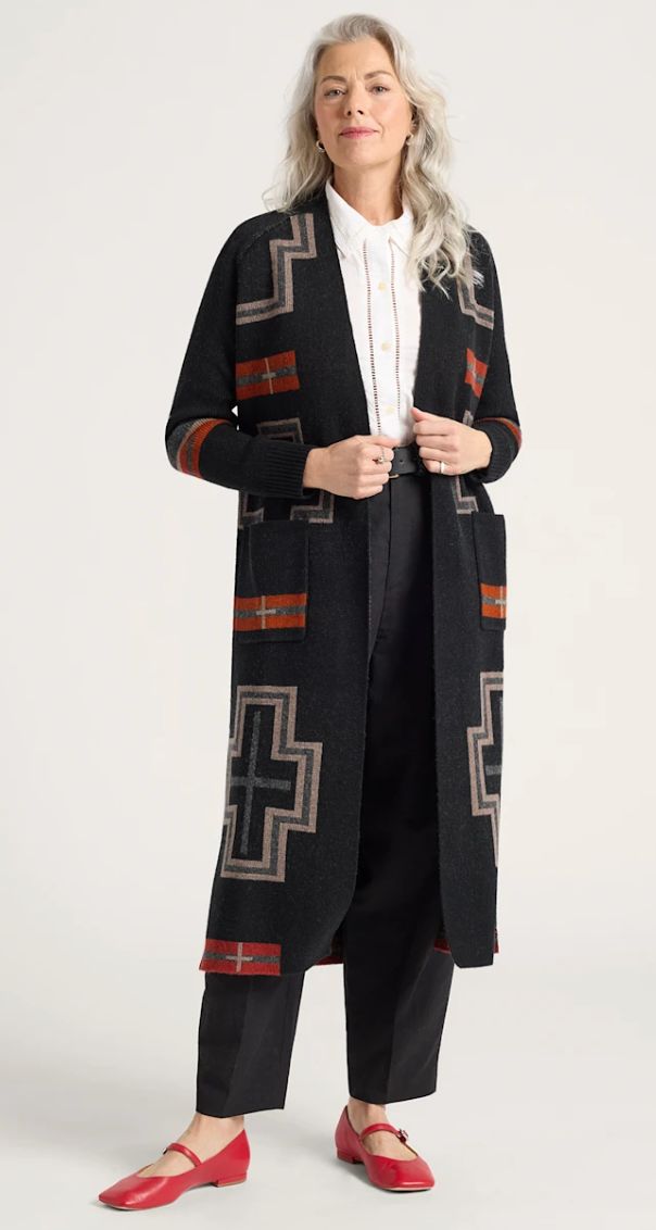 Pendleton W's Lambswool Duster Sweater