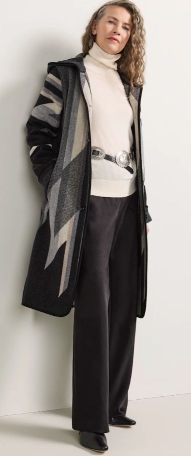 Pendleton W's Hooded Jacquard Coat Pendleton W's Hooded Jacquard Coat