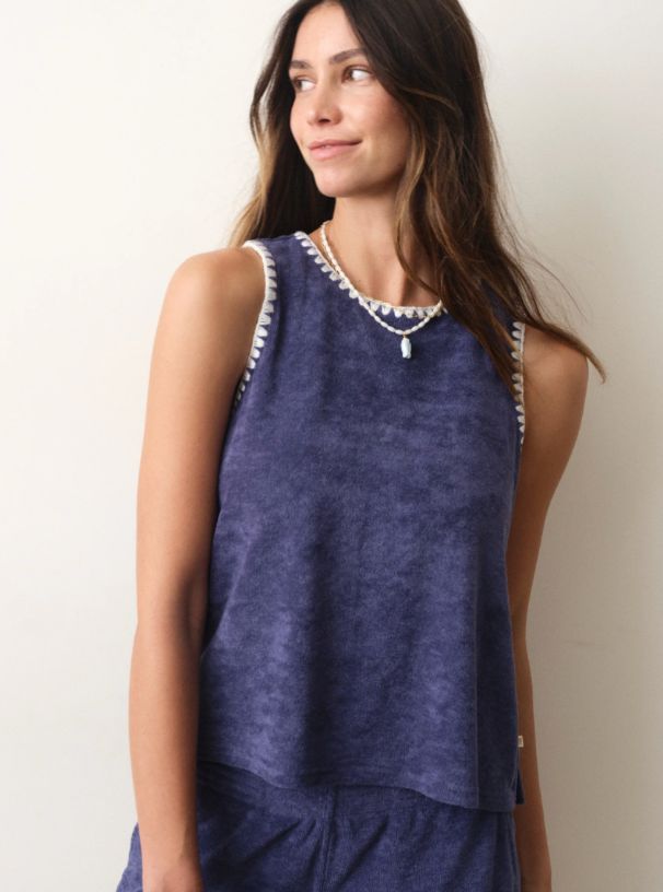 Marine Layer W's Flip Terry Shell Tank