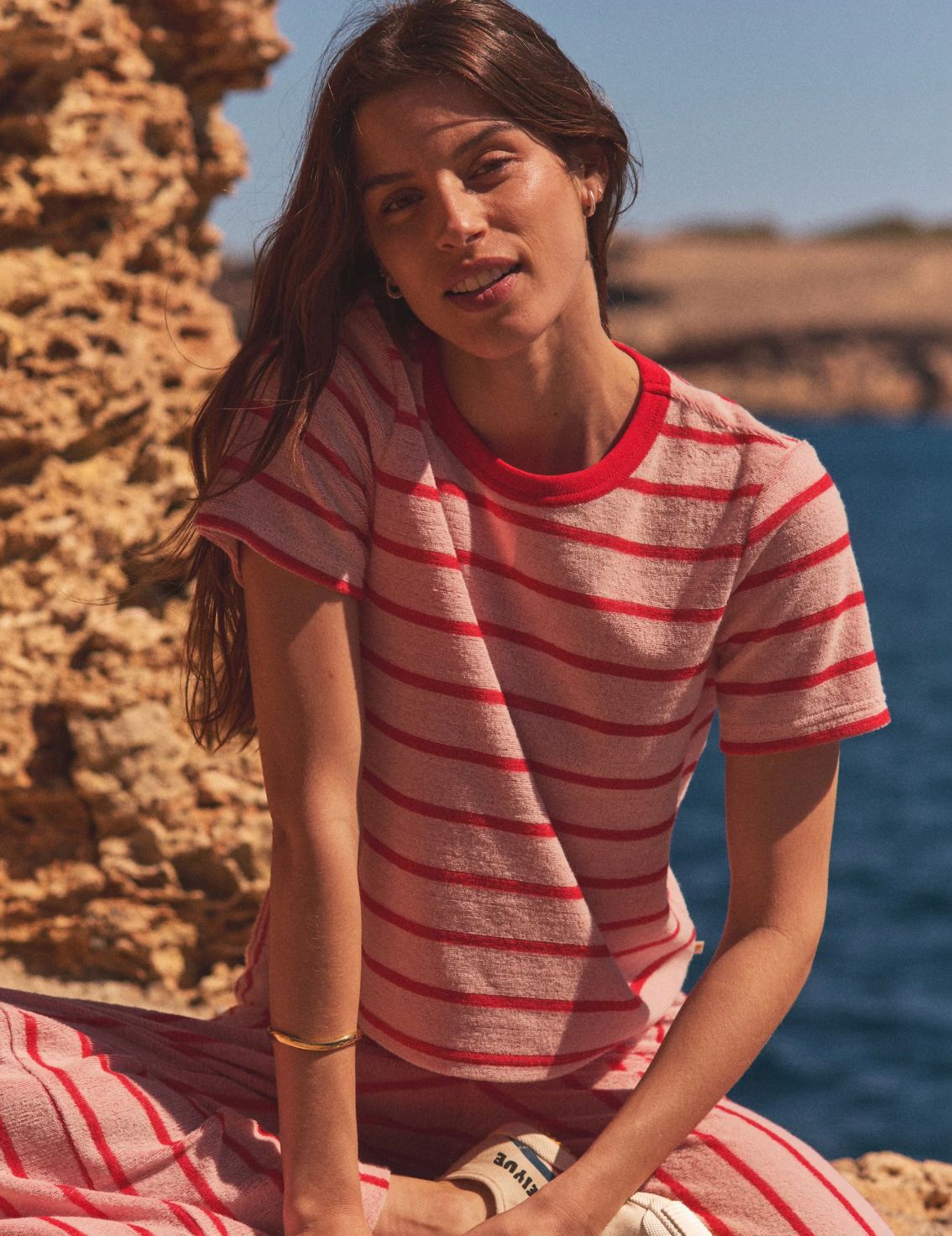 Marine Layer W's Beach Terry Crewneck