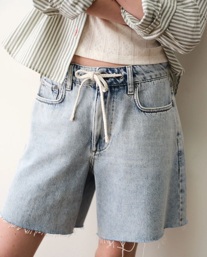 Marine Layer W's Rosalie Denim Bermuda Short