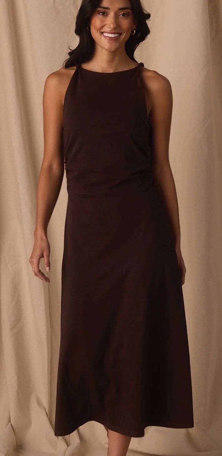 The Normal Brand W's Jersey Draped Midi Dress