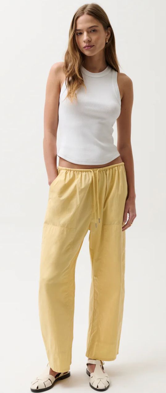 Pistola Theo Drawstring Poplin Pant Pistola Theo Drawstring Poplin Pant